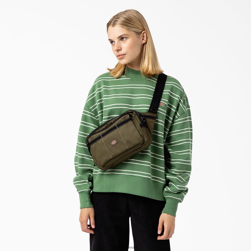 verde militar (ml) unisexo bolsa crossbody ashville Dickies accesorios X4H0F2760