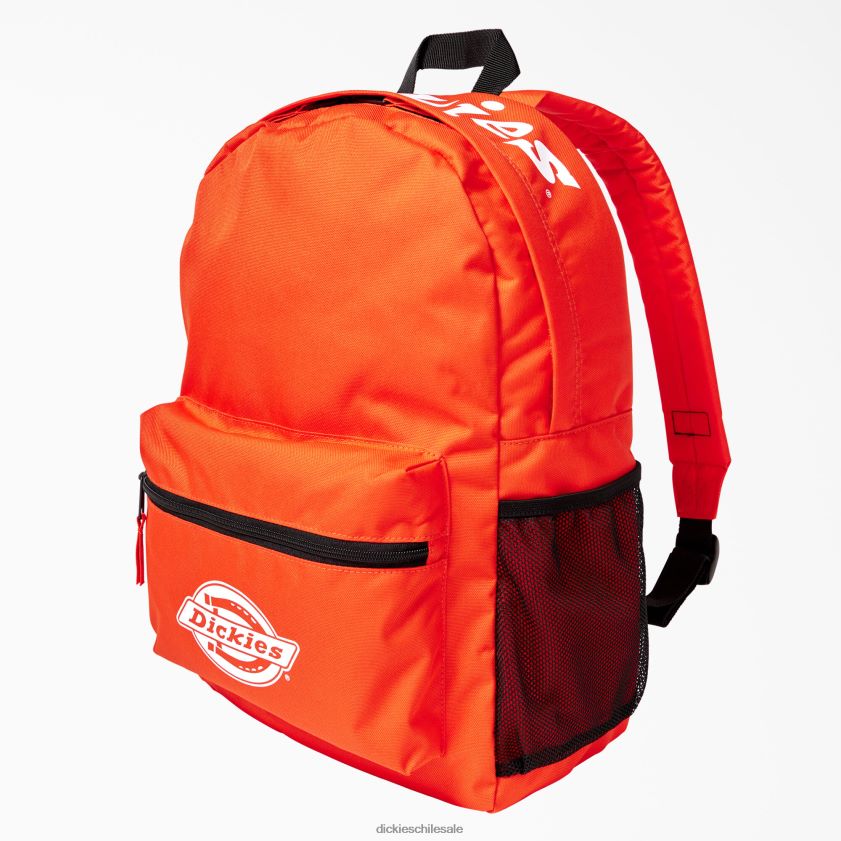 naranja (o) unisexo mochila con logo Dickies accesorios X4H0F2735