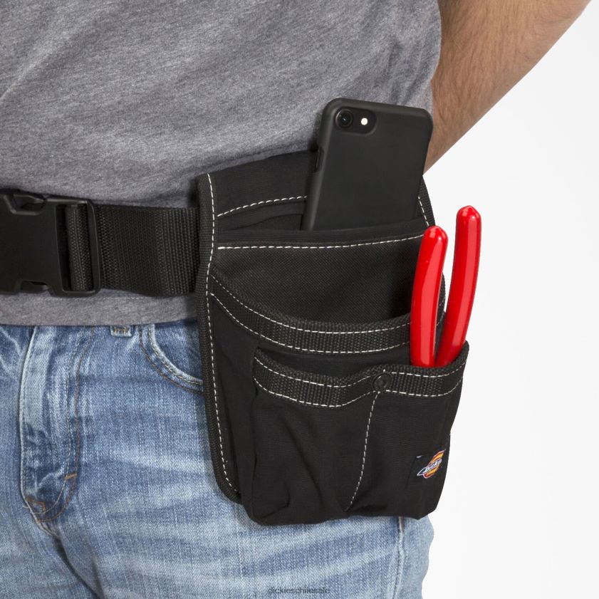 negro (negro) unisexo Bolsa de herramientas y teléfono de 4 bolsillos Dickies accesorios X4H0F3004