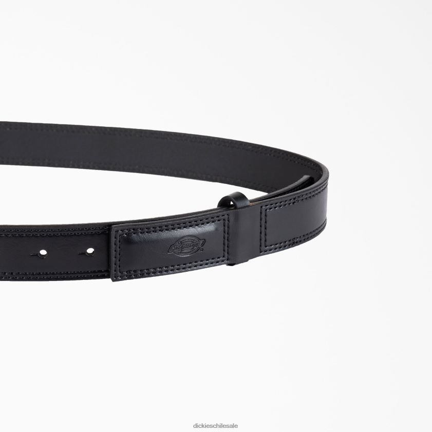 negro (negro) mujer cinturón mecánico con hebilla de cuero Dickies accesorios X4H0F3010