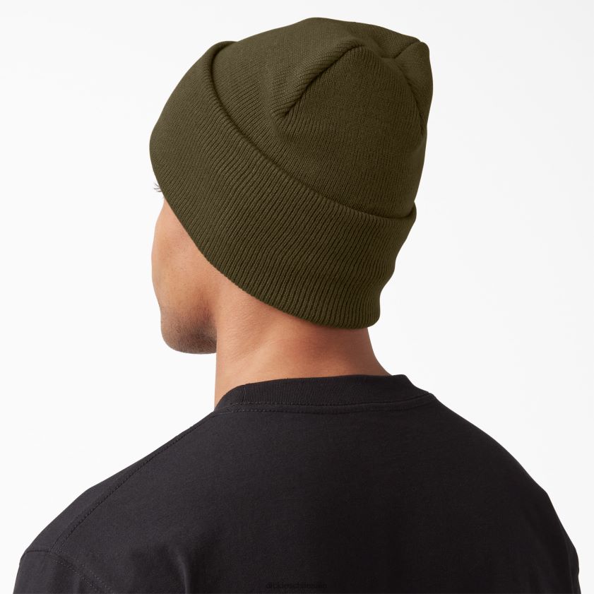 oliva oscuro (zdv) unisexo gorro tejido con puños Dickies accesorios X4H0F1498