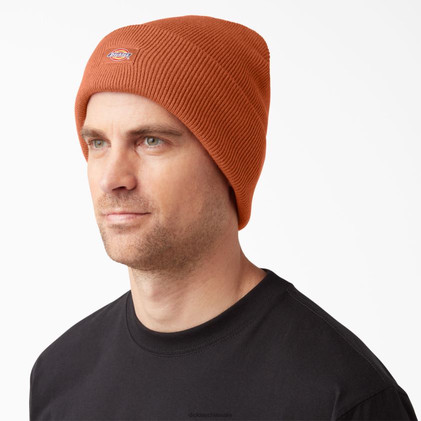 pan de jengibre marrón (es decir) unisexo gorro tejido con puños Dickies accesorios X4H0F1489