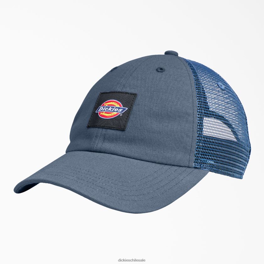 azul acero (su) unisexo gorra de camionero de lona Dickies accesorios X4H0F2855
