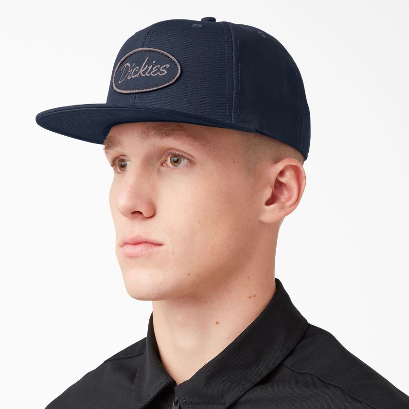 azul marino oscuro (dn) unisexo gorra de sarga con visera plana Dickies accesorios X4H0F2899