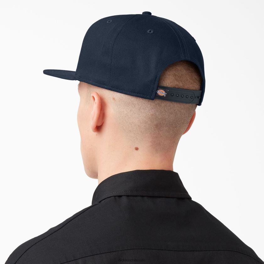 azul marino oscuro (dn) unisexo gorra de sarga con visera plana Dickies accesorios X4H0F2899