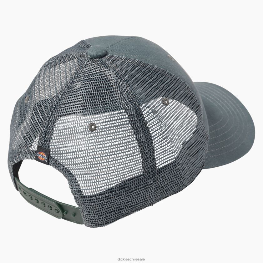 lincoln verde (ln) unisexo gorra de camionero de lona con parche de ropa de trabajo Dickies accesorios X4H0F2805