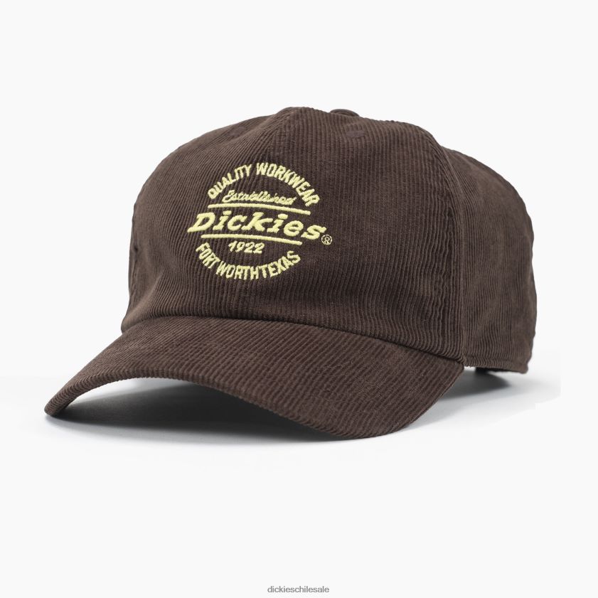 marrón chocolate (cb) unisexo gorra de pana Dickies accesorios X4H0F2764