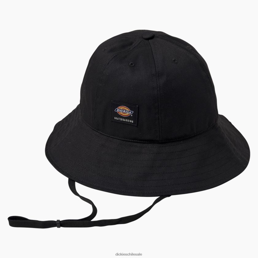 negro (bkx) unisexo sombrero de pescador con cúpula de skate Dickies accesorios X4H0F2868