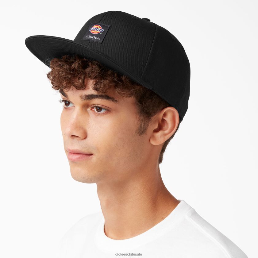 negro (negro) unisexo gorra plana de skate Dickies accesorios X4H0F2843