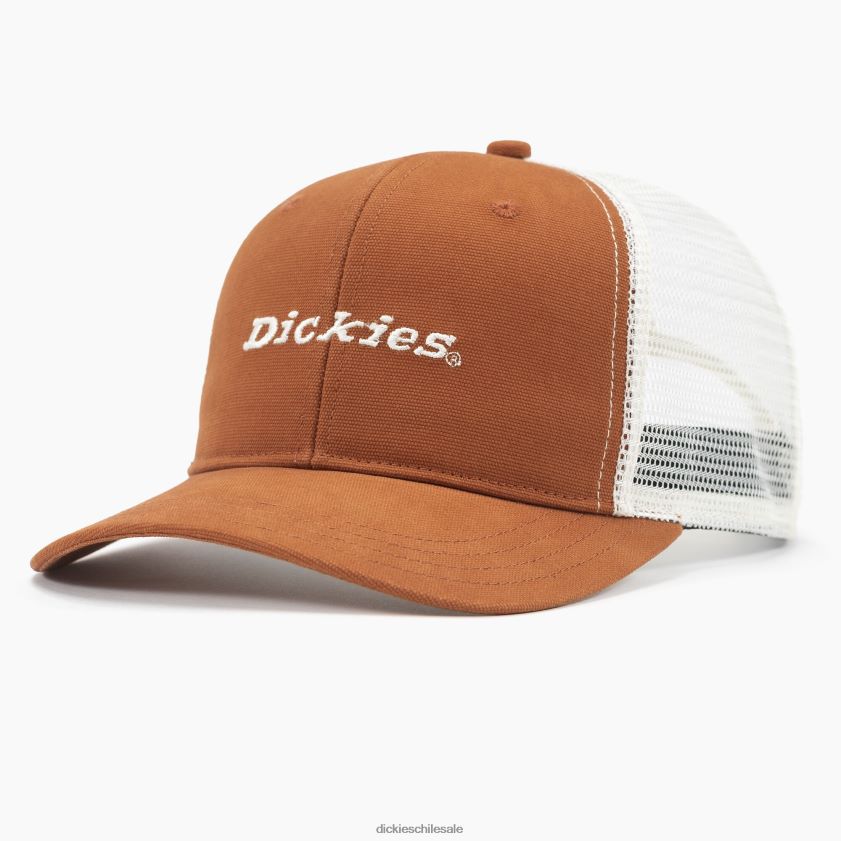 pan de jengibre marrón (es decir) unisexo gorra trucker bicolor Dickies accesorios X4H0F2865