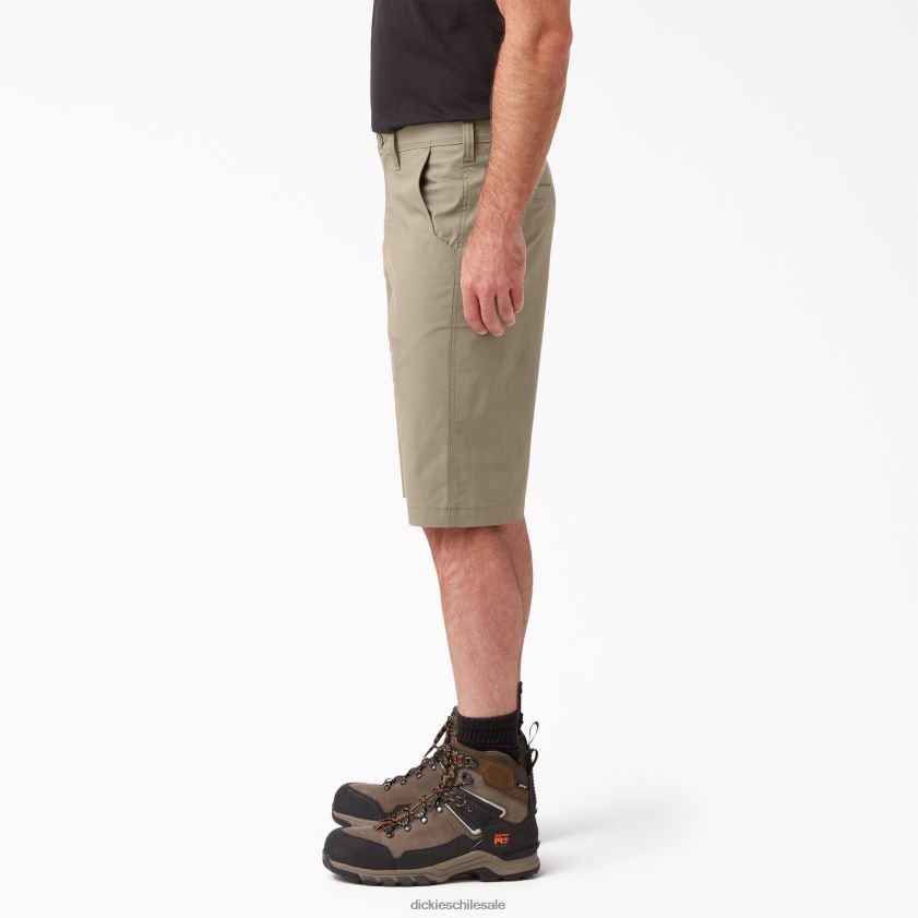 arena del desierto (ds) hombres Pantalones cortos utilitarios híbridos de refrigeración de 13\" Dickies ropa de trabajo X4H0F408