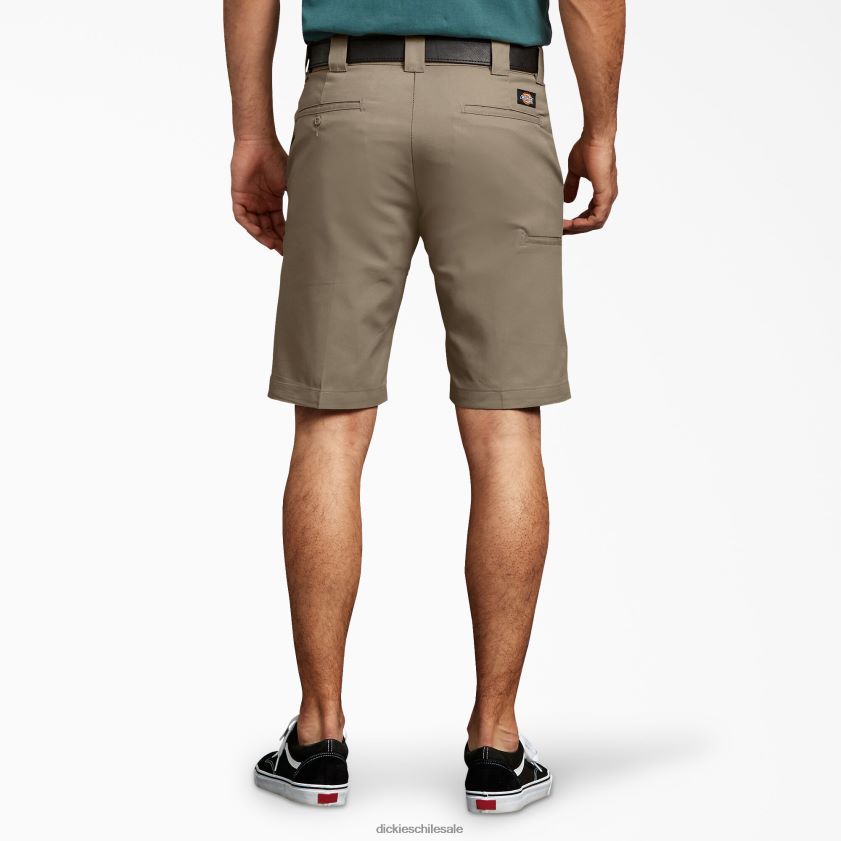 arena del desierto (ds) hombres pantalones cortos de trabajo ajustados 11\" Dickies ropa de trabajo X4H0F390