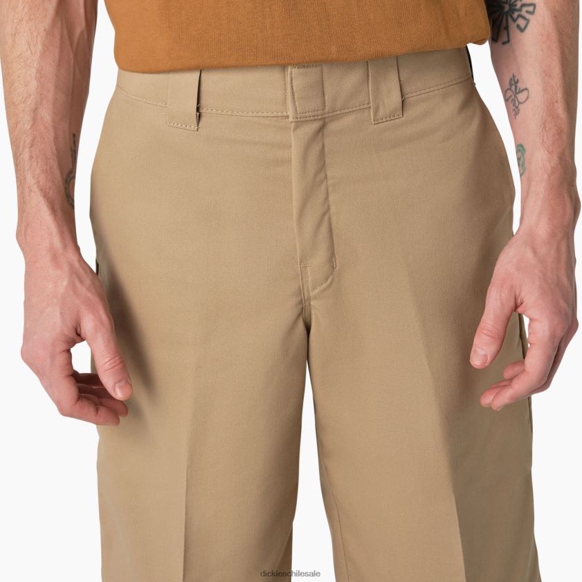 arena del desierto (ds) hombres shorts de frente plano con cintura activa refrescante 13\" Dickies ropa de trabajo X4H0F401
