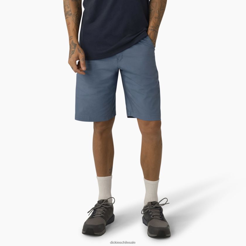azul acero (su) hombres shorts utilitarios de enfriamiento 11" Dickies ropa de trabajo X4H0F380 azul acero (su) hombres shorts utilitarios de enfriamiento 11" Dickies ropa de trabajo X4H0F380