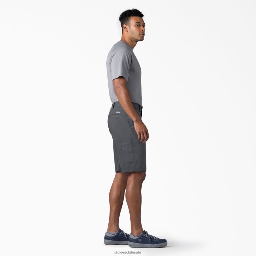 gris carbón (ch) hombres shorts utilitarios de enfriamiento 11\" Dickies ropa de trabajo X4H0F376