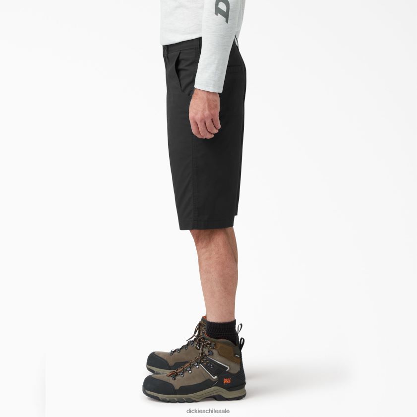 negro (negro) hombres Pantalones cortos utilitarios híbridos de refrigeración de 13\" Dickies ropa de trabajo X4H0F406