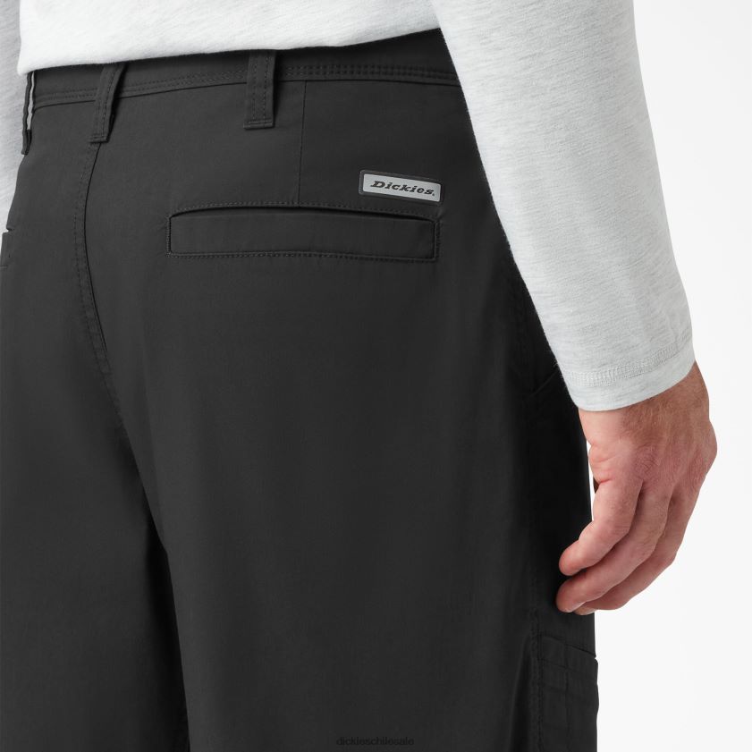 negro (negro) hombres Pantalones cortos utilitarios híbridos de refrigeración de 13\" Dickies ropa de trabajo X4H0F406
