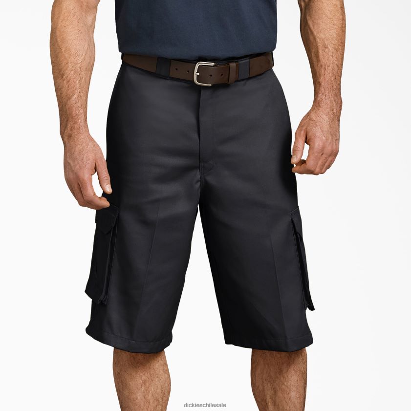 negro (negro) hombres pantalones cortos de trabajo de ajuste holgado de 13\" Dickies ropa de trabajo X4H0F403