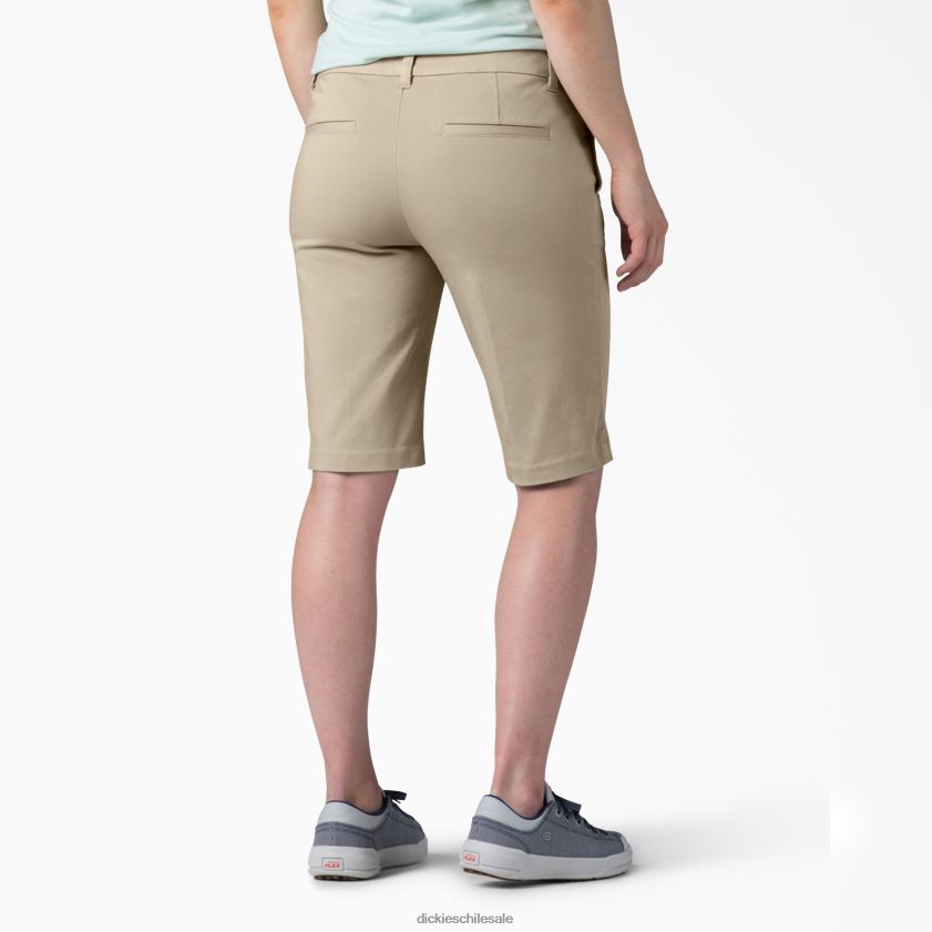 piedra oxford enjuagada (rdg2) mujer bermudas de forma perfecta 11\" Dickies ropa de trabajo X4H0F2234