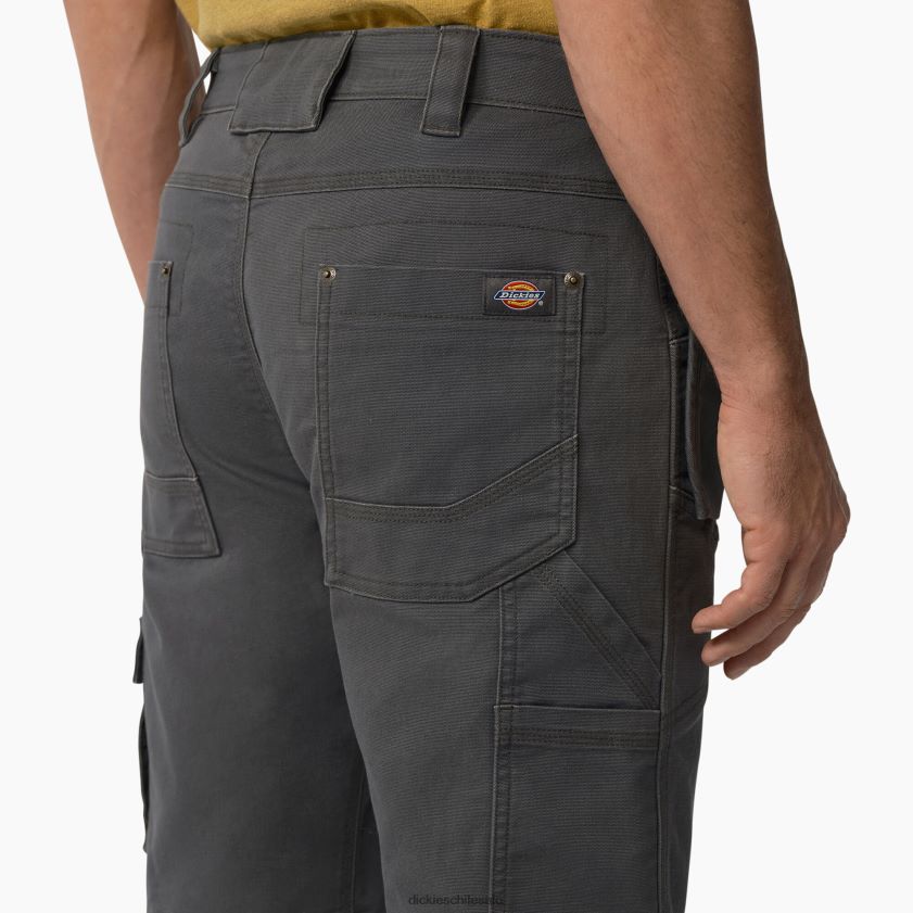 pizarra enjuagada (rsl) hombres pantalones cortos de pato técnico temp-iq 365 11\" Dickies ropa de trabajo X4H0F484