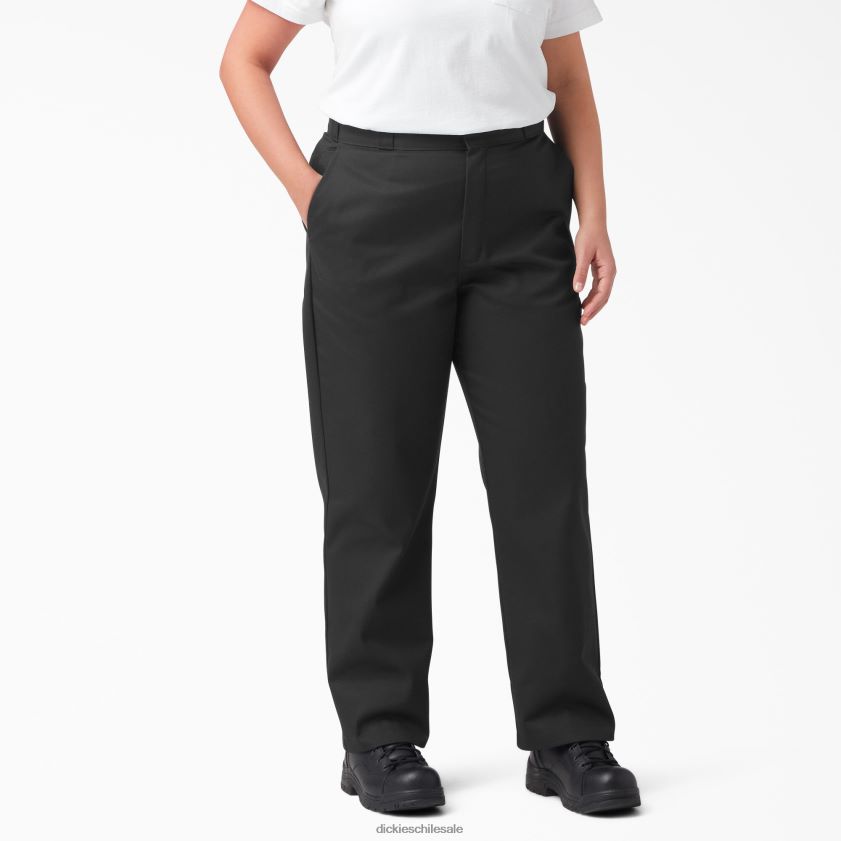 negro (bsk) mujer más 874 pantalones de trabajo originales Dickies ropa de trabajo X4H0F1528
