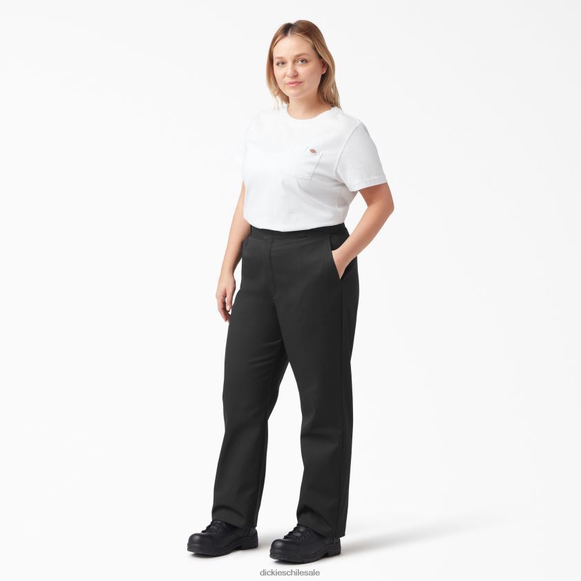 negro (bsk) mujer más 874 pantalones de trabajo originales Dickies ropa de trabajo X4H0F1528