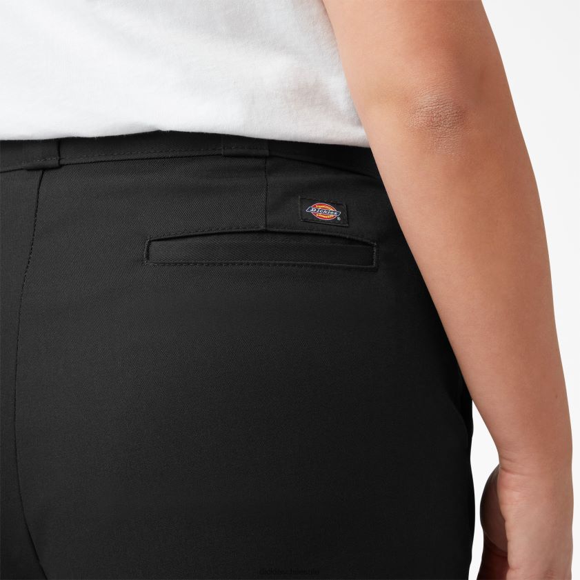 negro (bsk) mujer más 874 pantalones de trabajo originales Dickies ropa de trabajo X4H0F1528