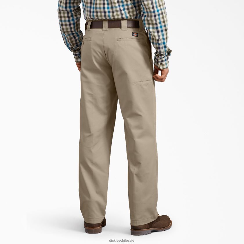 arena del desierto (ds) hombres pantalones de cintura activa de ajuste regular Dickies ropa de trabajo X4H0F171