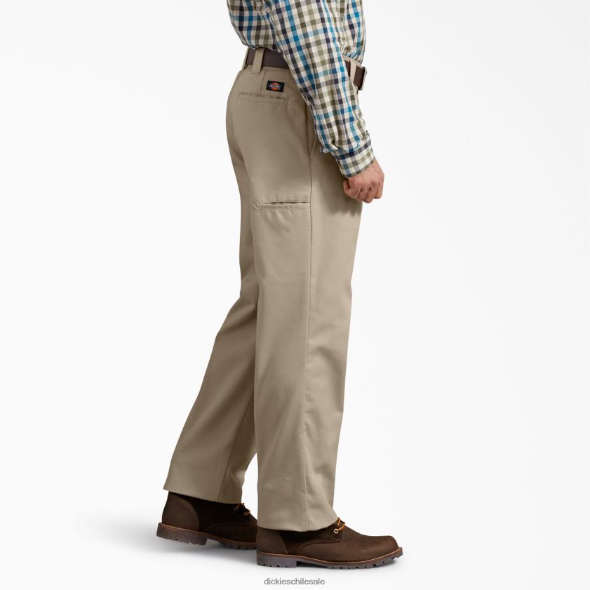 arena del desierto (ds) hombres pantalones de cintura activa de ajuste regular Dickies ropa de trabajo X4H0F171