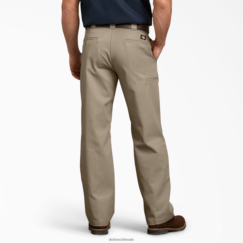 arena del desierto (ds) hombres pantalones de trabajo de corte relajado con doble rodilla Dickies ropa de trabajo X4H0F182