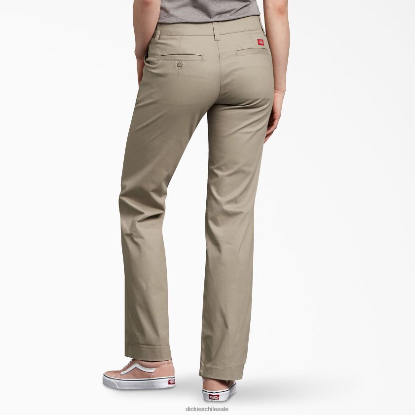 arena del desierto (ds) mujer pantalones de corte relajado Dickies ropa de trabajo X4H0F1747