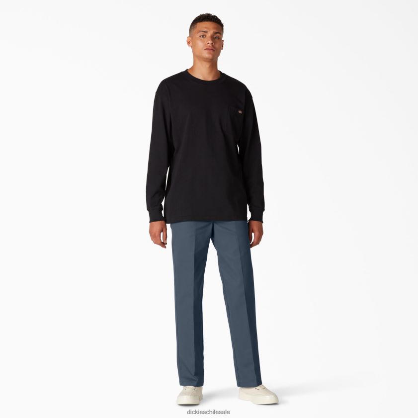 azul de la fuerza aérea (af) hombres pantalones de trabajo originales 874 Dickies ropa de trabajo X4H0F1