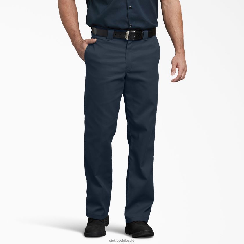 azul marino oscuro (dn) hombres pantalones de trabajo flexibles 874 Dickies ropa de trabajo X4H0F24