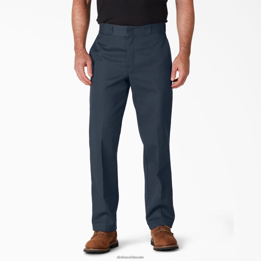 azul marino oscuro (dn) hombres pantalones de trabajo originales 874 Dickies ropa de trabajo X4H0F5