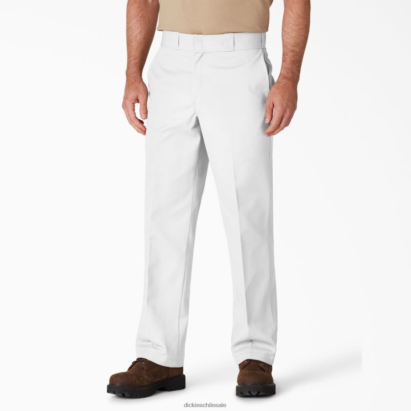 blanco (wh) hombres pantalones de trabajo originales 874 Dickies ropa de trabajo X4H0F19