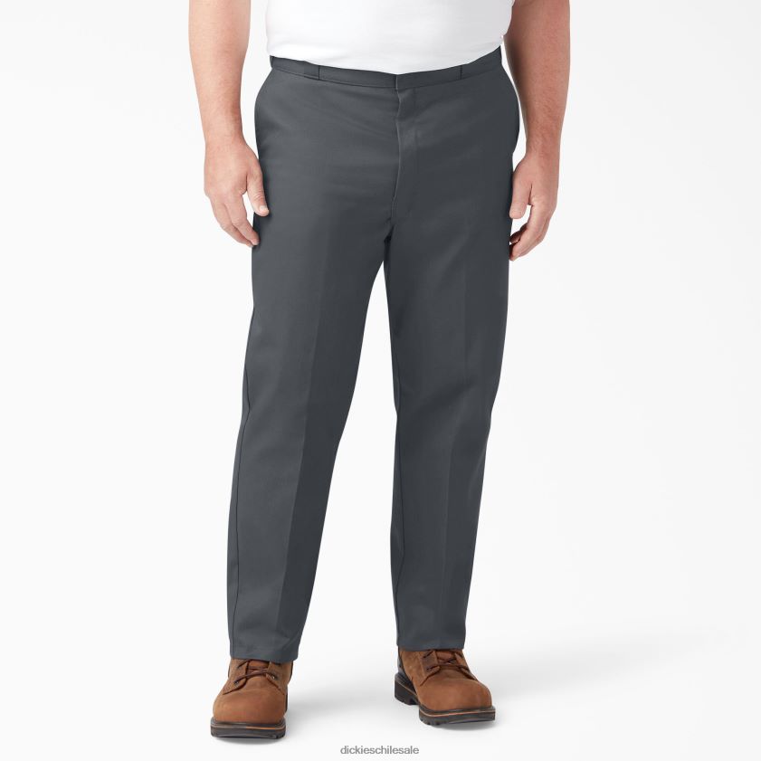 gris carbón (ch) hombres pantalones de trabajo originales 874 Dickies ropa de trabajo X4H0F3