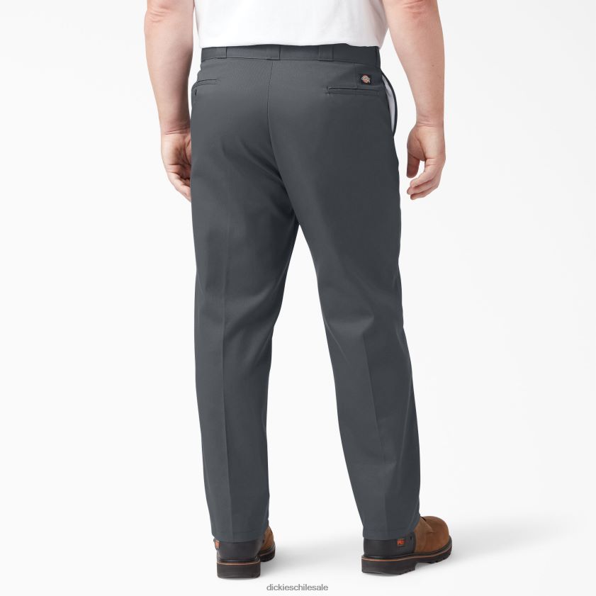 gris carbón (ch) hombres pantalones de trabajo originales 874 Dickies ropa de trabajo X4H0F3