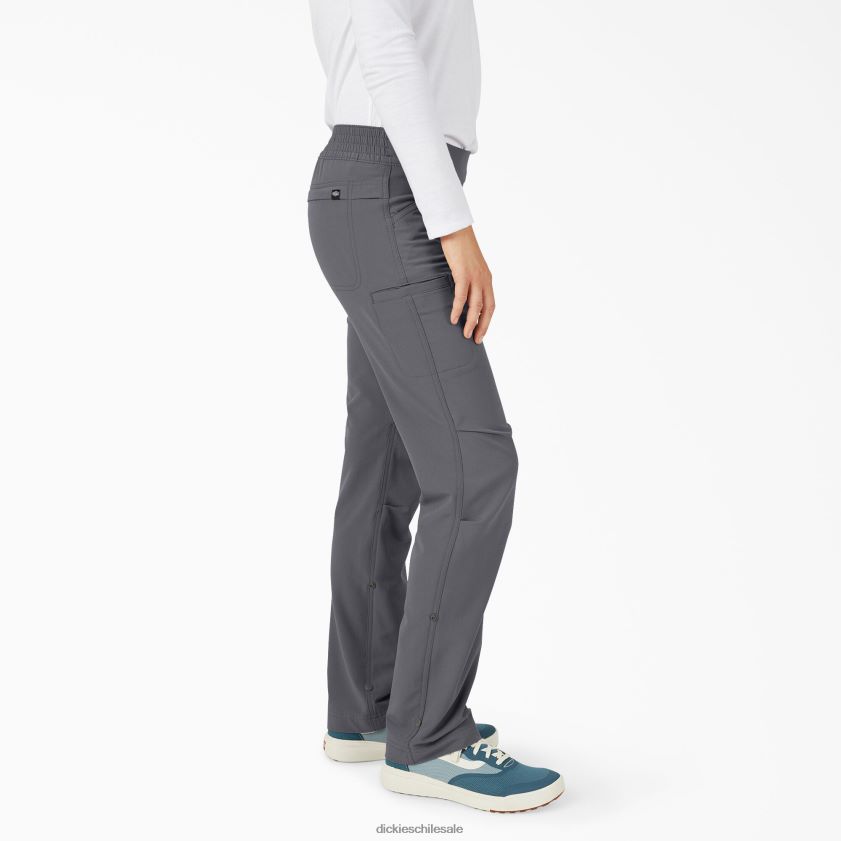 gris grafito (ga) mujer pantalones enrollables refrescantes Dickies ropa de trabajo X4H0F1619