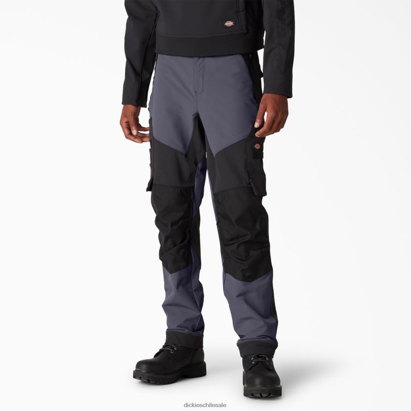 gris negro (ueb) hombres pantalones técnicos flexibles de ropa de trabajo de alto rendimiento Dickies ropa de trabajo X4H0F266