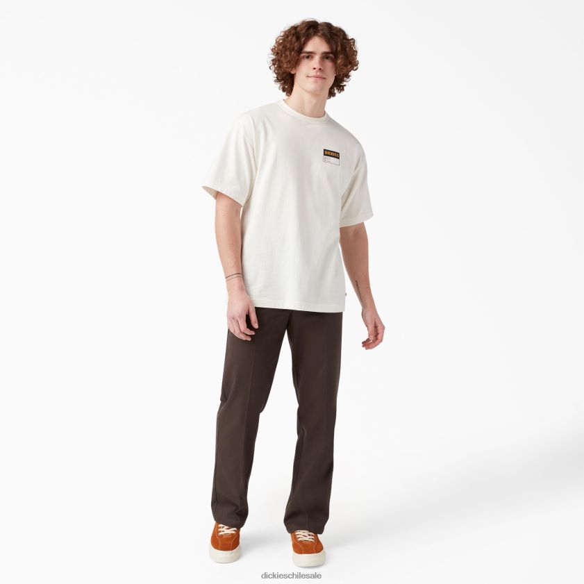 marrón oscuro (db) hombres pantalones de trabajo flexibles 874 Dickies ropa de trabajo X4H0F23