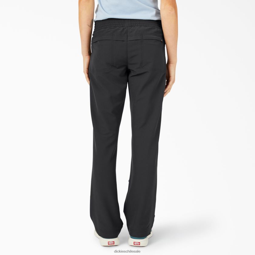 negro (negro) mujer pantalones enrollables refrescantes Dickies ropa de trabajo X4H0F1618