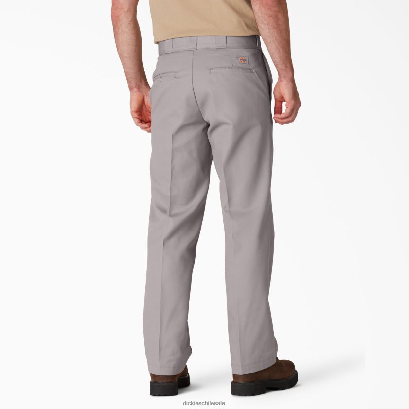 plata (sv) hombres pantalones de trabajo originales 874 Dickies ropa de trabajo X4H0F17