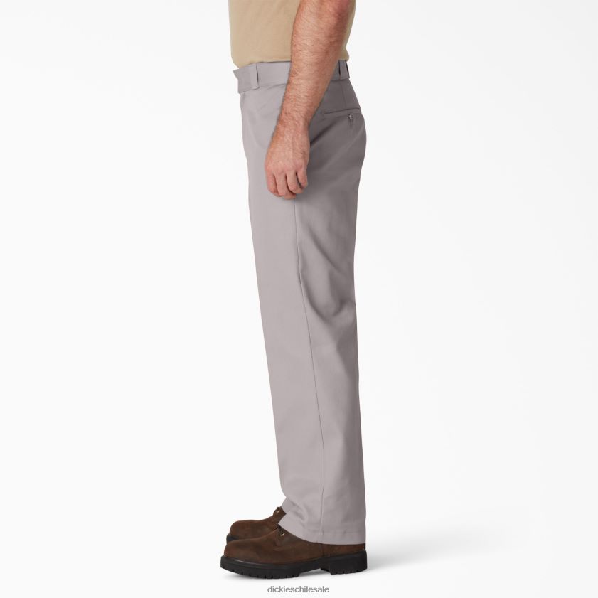 plata (sv) hombres pantalones de trabajo originales 874 Dickies ropa de trabajo X4H0F17