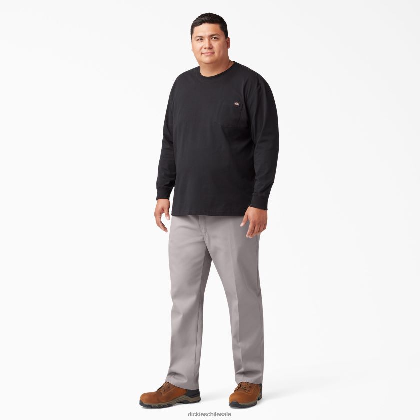 plata (sv) hombres pantalones de trabajo originales 874 Dickies ropa de trabajo X4H0F17