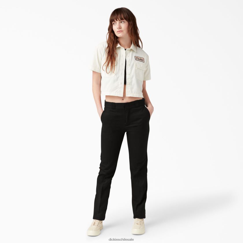 regular mujer pantalones de trabajo ajustados y flexibles Dickies ropa de trabajo X4H0F1728