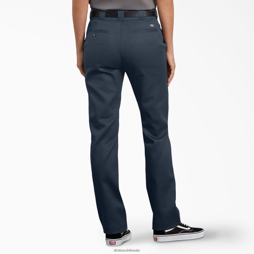 regular mujer pantalones de trabajo ajustados y flexibles Dickies ropa de trabajo X4H0F1729