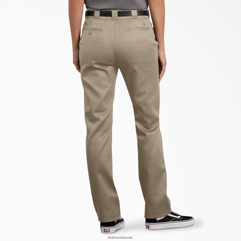 regular mujer pantalones de trabajo ajustados y flexibles Dickies ropa de trabajo X4H0F1730