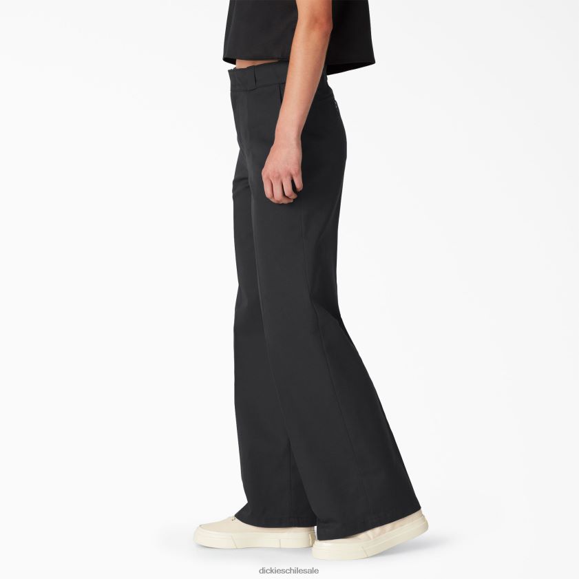 regular mujer pantalones de trabajo de pernera ancha lavados a la piedra Dickies ropa de trabajo X4H0F1751