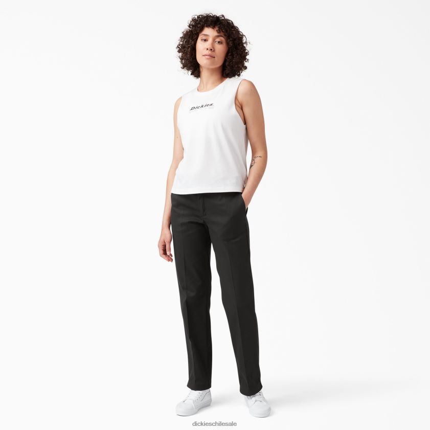 regular mujer pantalones de trabajo flexibles de ajuste original Dickies ropa de trabajo X4H0F1754