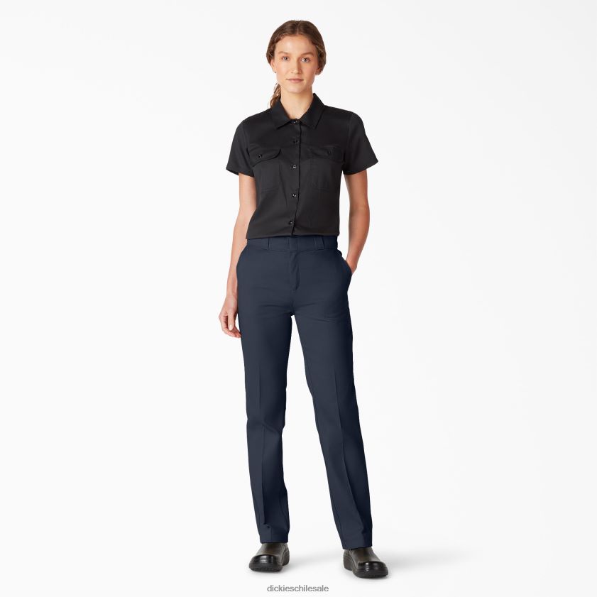 regular mujer pantalones de trabajo flexibles de ajuste original Dickies ropa de trabajo X4H0F1755